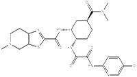 N-(5-氯-2-吡啶基)-N'-[(1S,2R,4S)-4-[(二甲基氨基)甲?；鵠-2-[[(4,5,6,7-四氫-5-甲基噻唑并[5,4-c]吡啶-2-基)甲酰]氨基]環(huán)己基]乙二酰胺