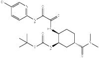 [(1R,2S,5S)-2-[[2-[(5-氯吡啶-2-基)氨基]-2-氧代乙?；鵠氨基]-5-(二甲基氨基羰基)環(huán)己基]氨基甲酸叔丁酯